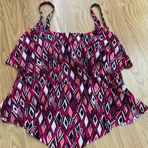 Maxine of Hollywood  Fly Away Tankini Top